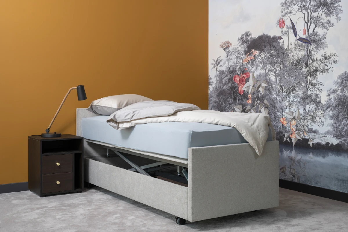 1-persoons hoog-laag bed Ferrara in hoge stand