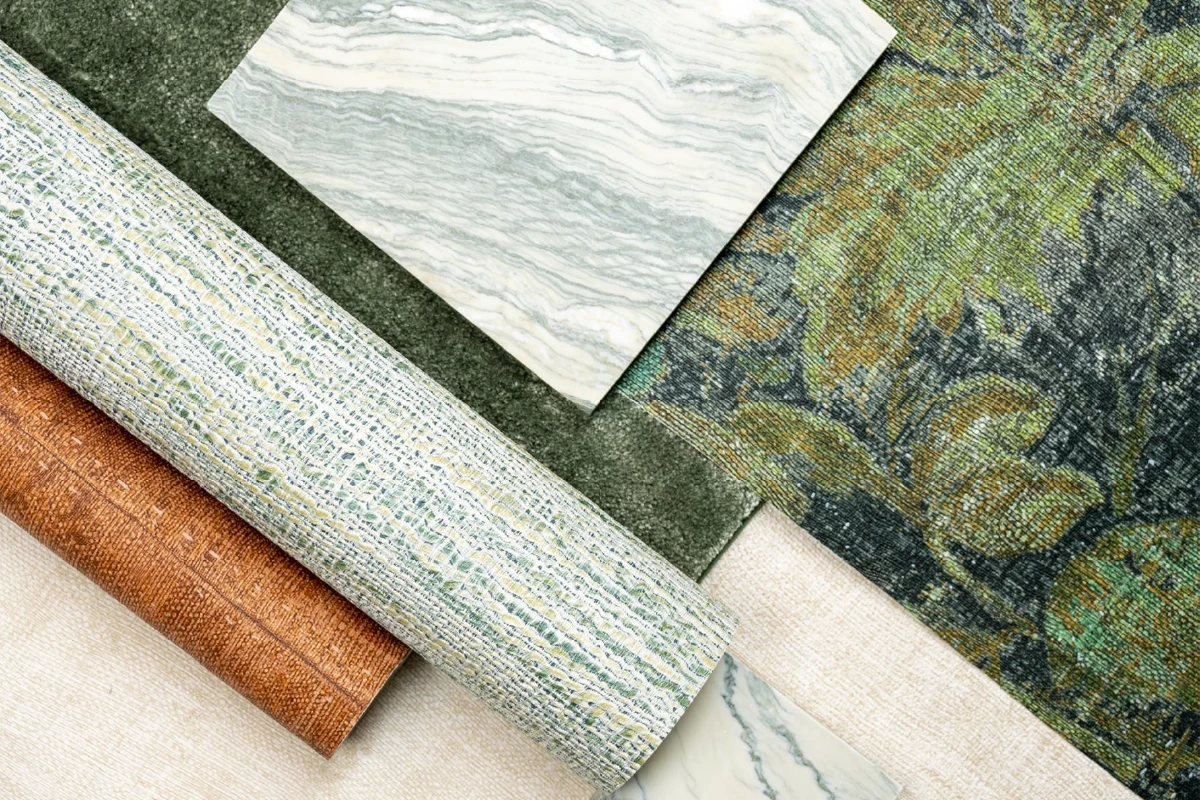 Arte collectie slaapkamer behang