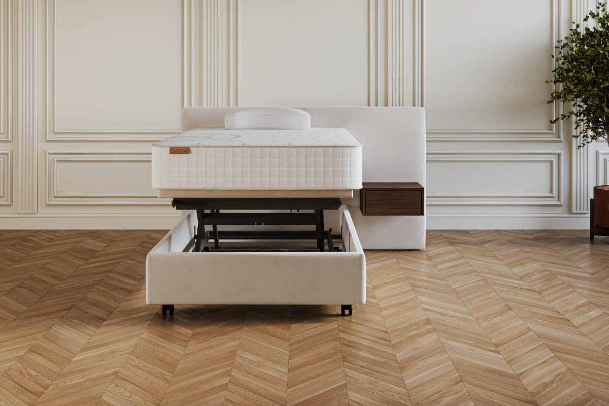 Twijfelaar box(spring) N°3 met hoog-laag functie