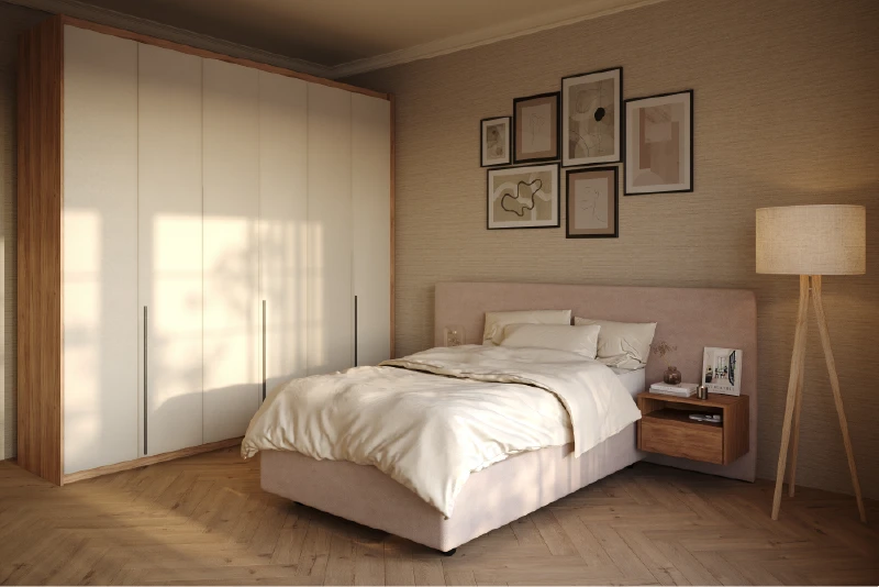 Seniorenbed Ferrara 120 breed — zijaanzicht