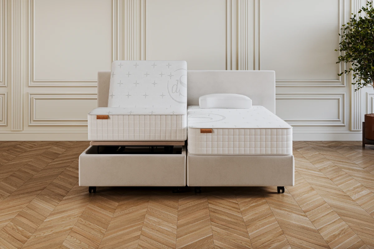 Per zijde instelbaar elektrisch bed