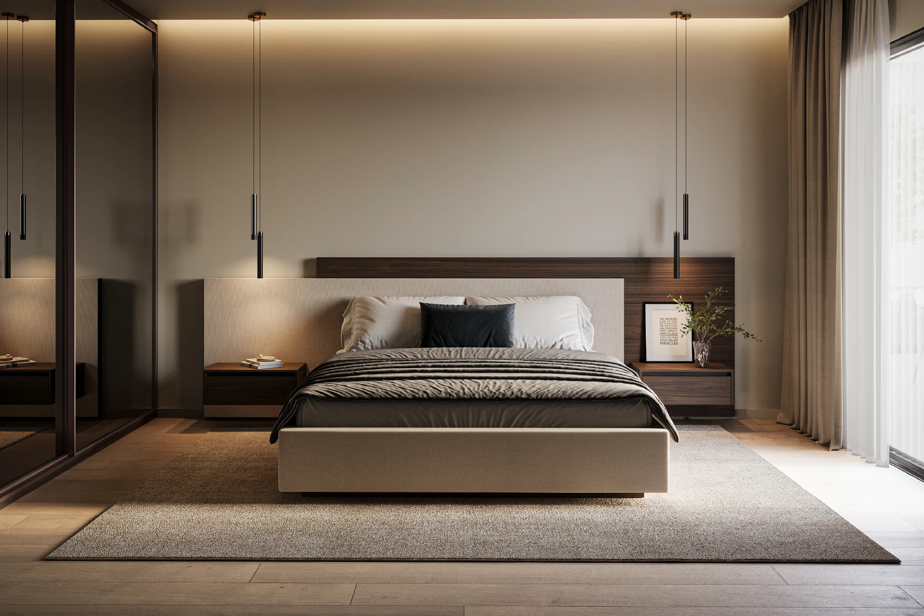 Familiebed van De Suite in een ruime slaapkamer