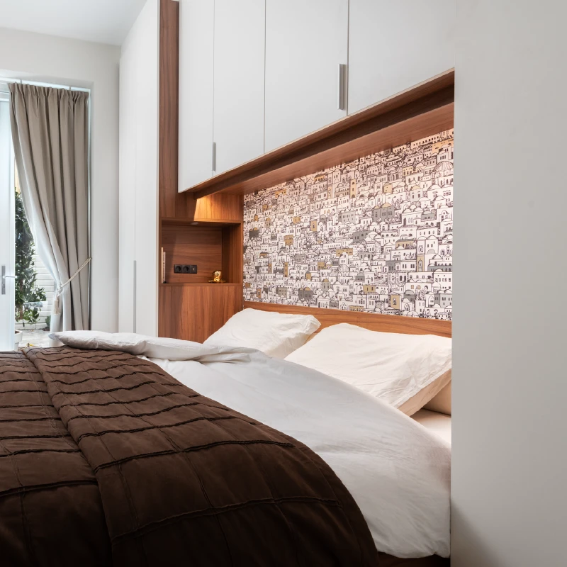 Verlichting onder de brugkast