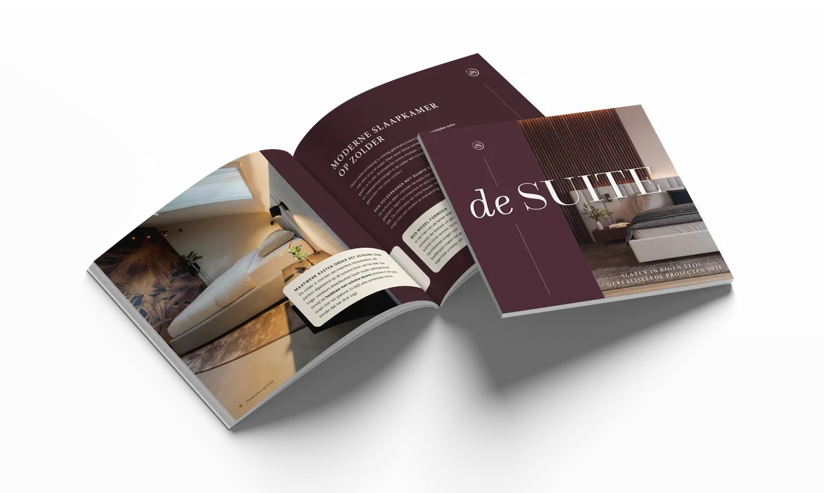 De Suite slaapkamer-inspiratiebrochure