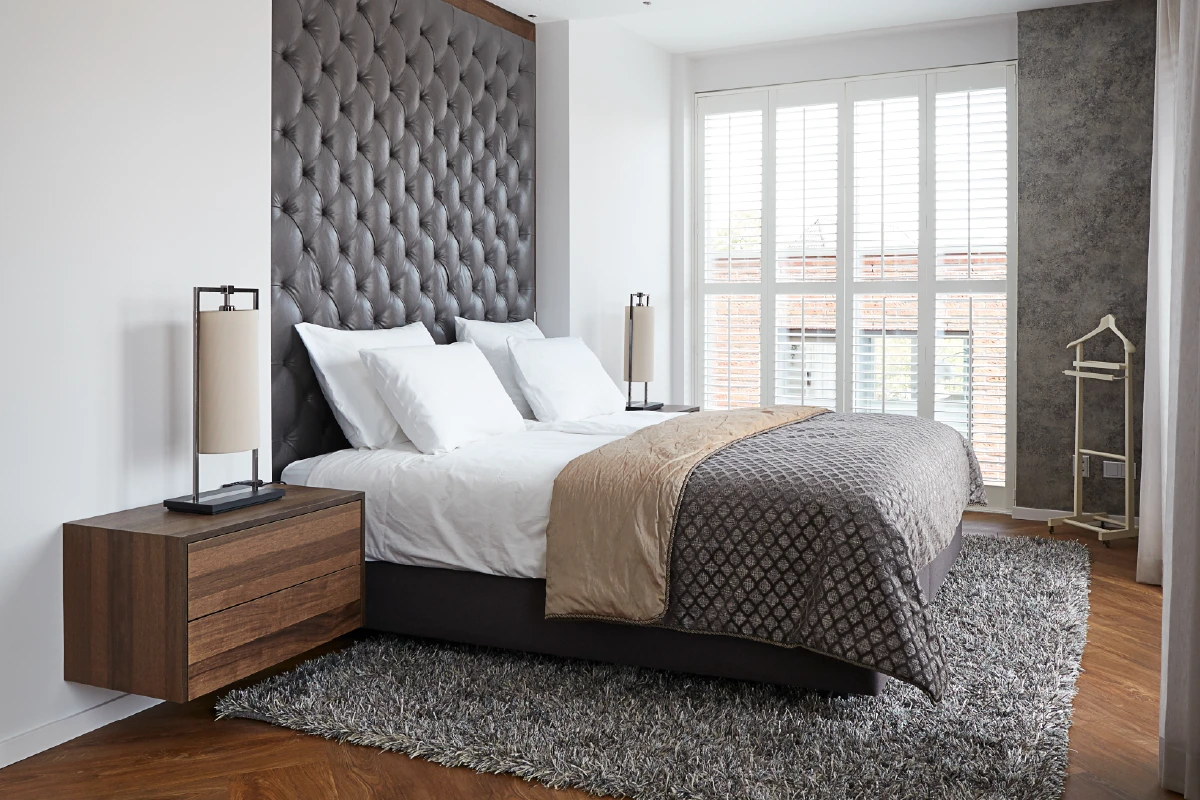 Boxspring Louvre tot aan plafond