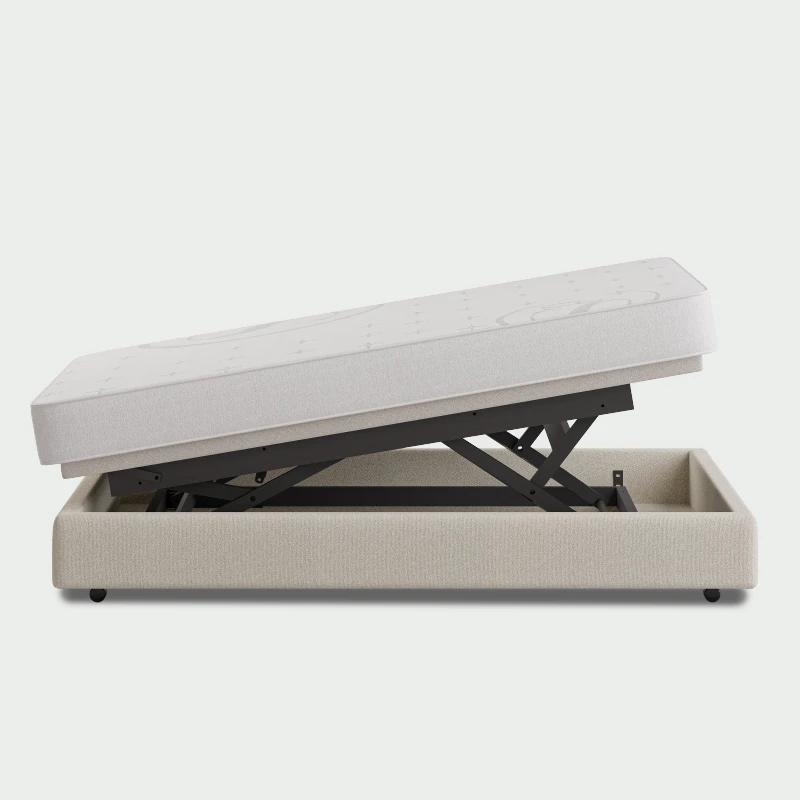 Extra laag hoog-laag bed in de anti-trendelenburg stand
