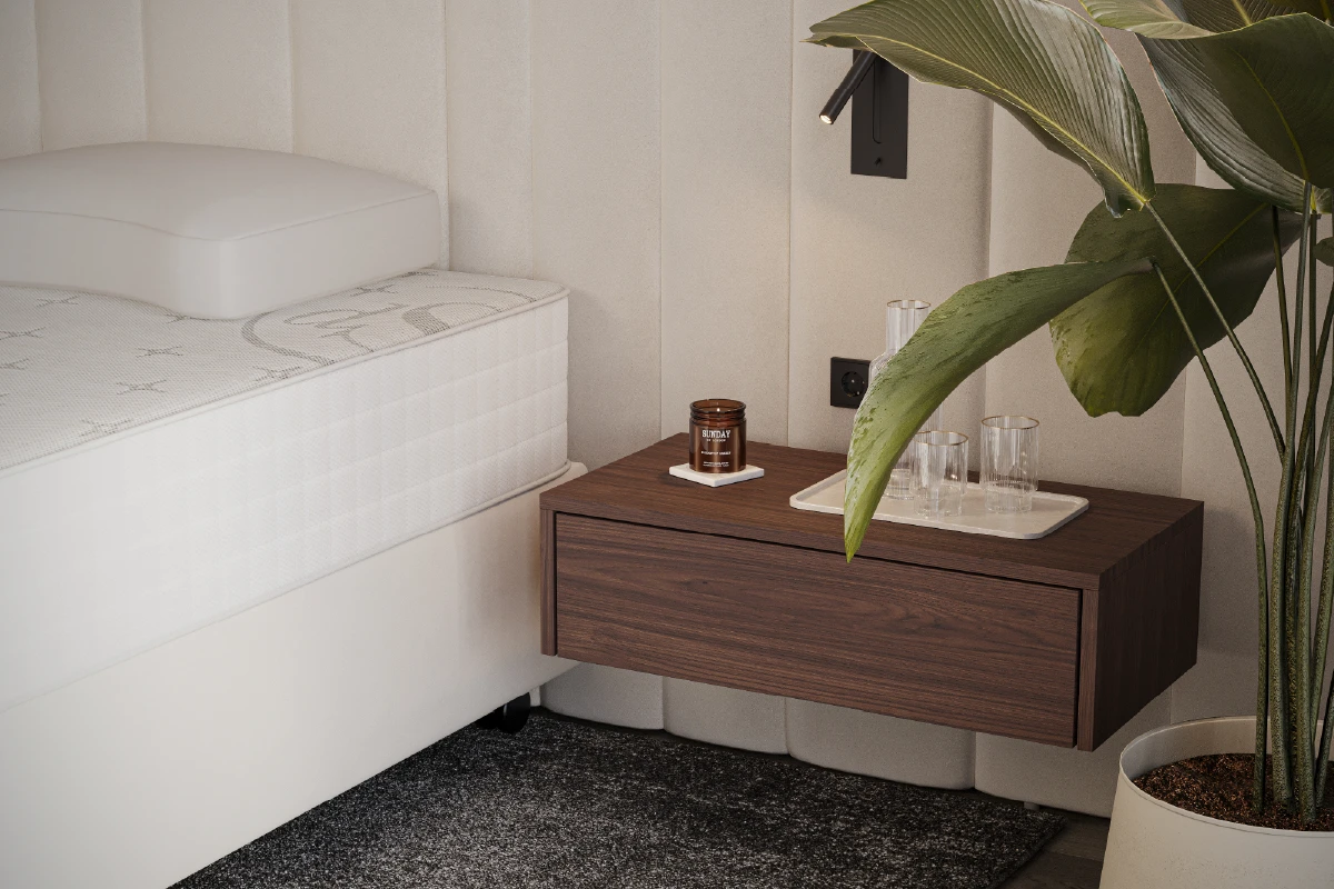 Formosa met zwevend nachtkastje