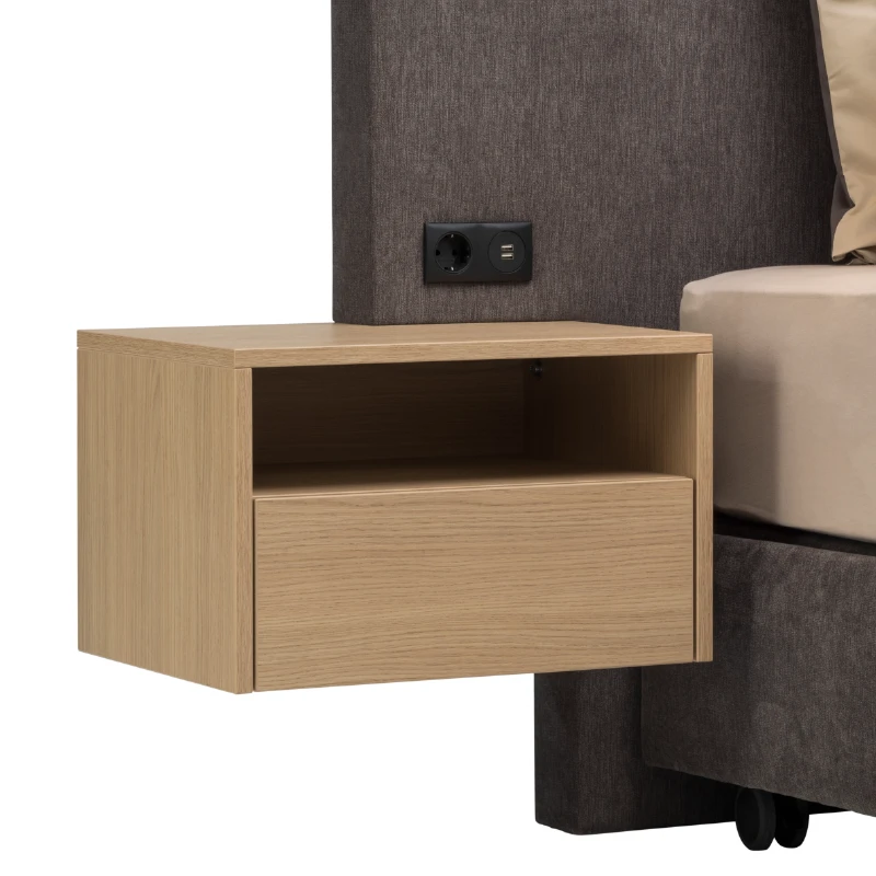 Hoofdpaneel Manifesto met zwevend nachtkastje