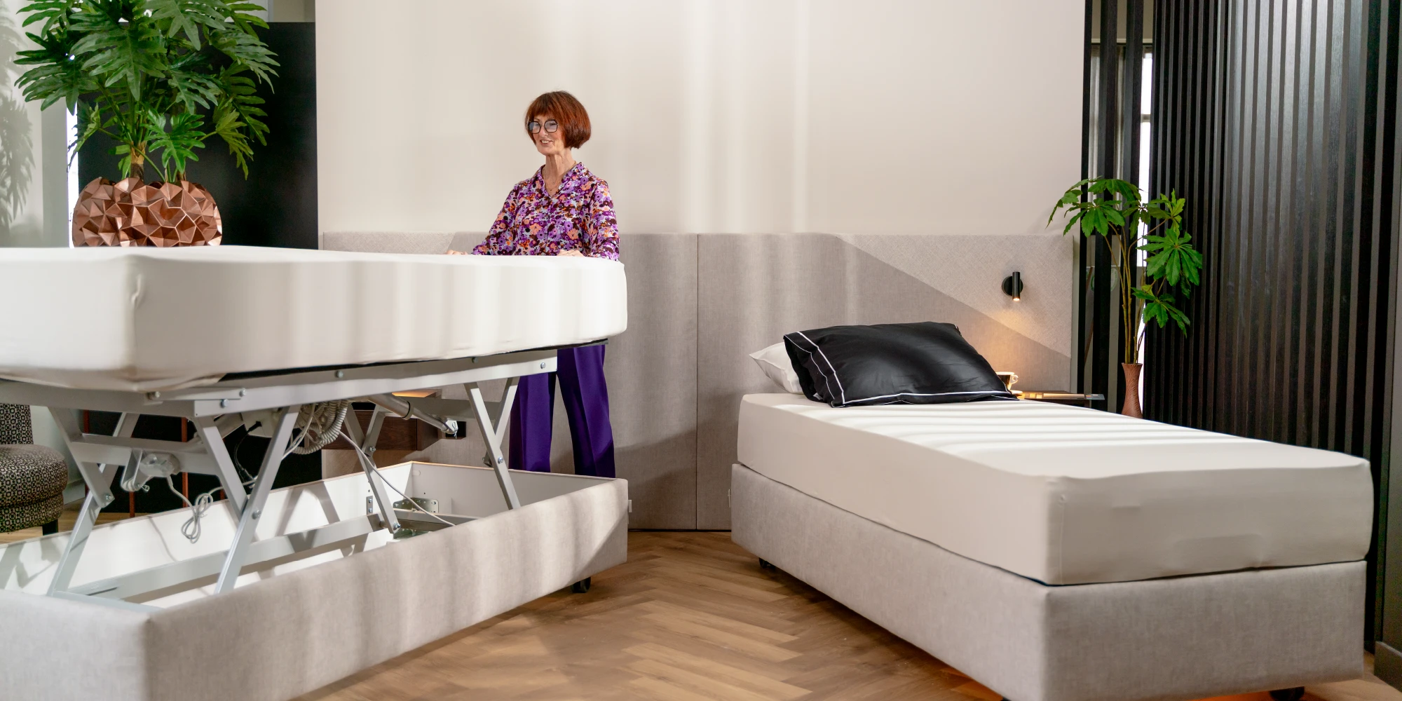 Bed N°1 met hoog-laag functie