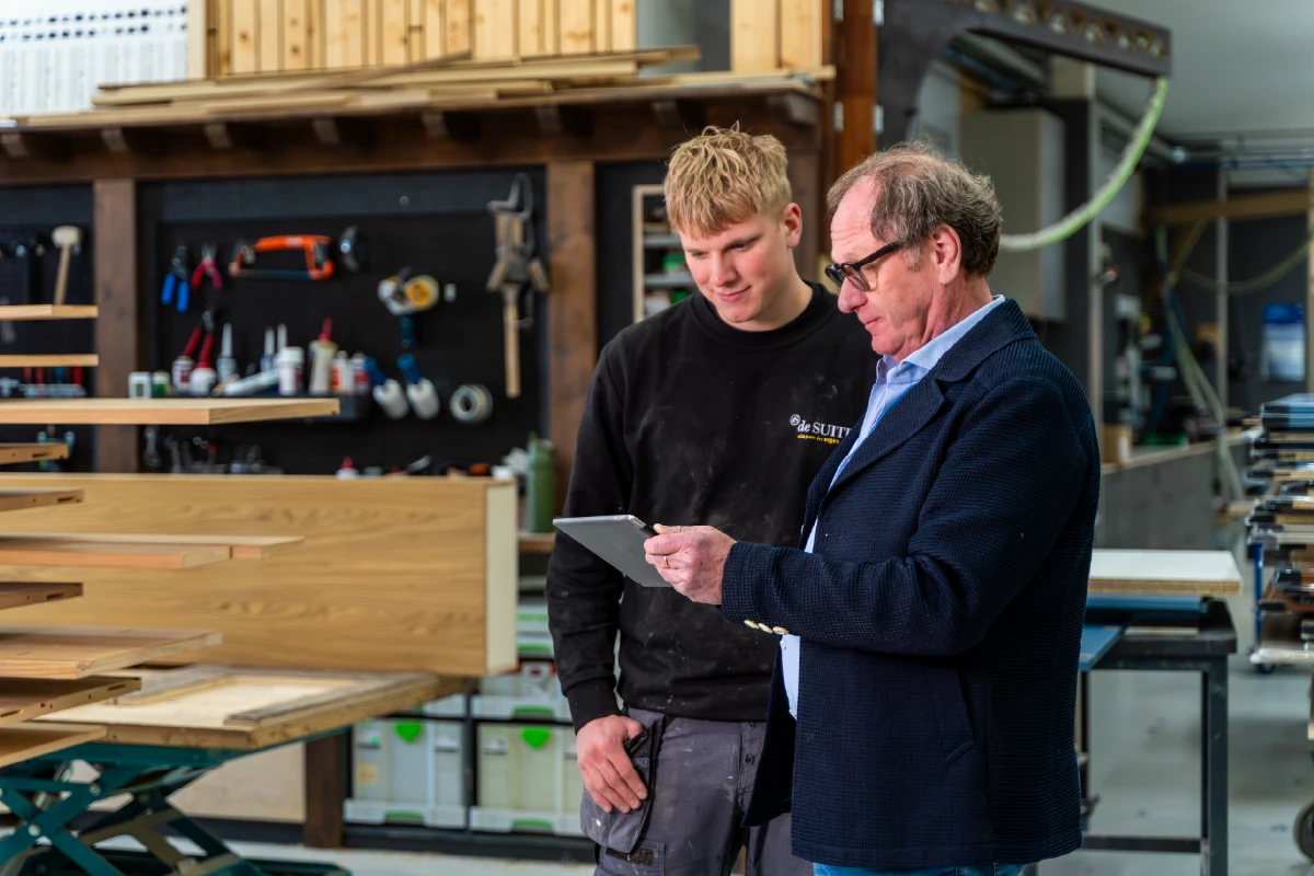 Advies in de showroom