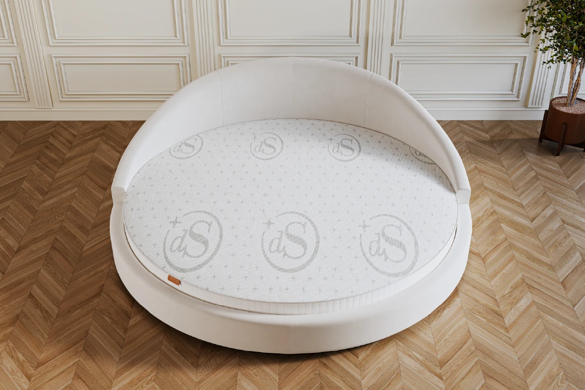 Elektrisch verstelbaar rond bed