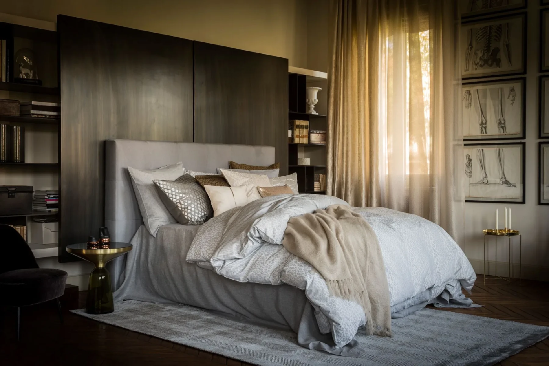 Gordijnen in de slaapkamer