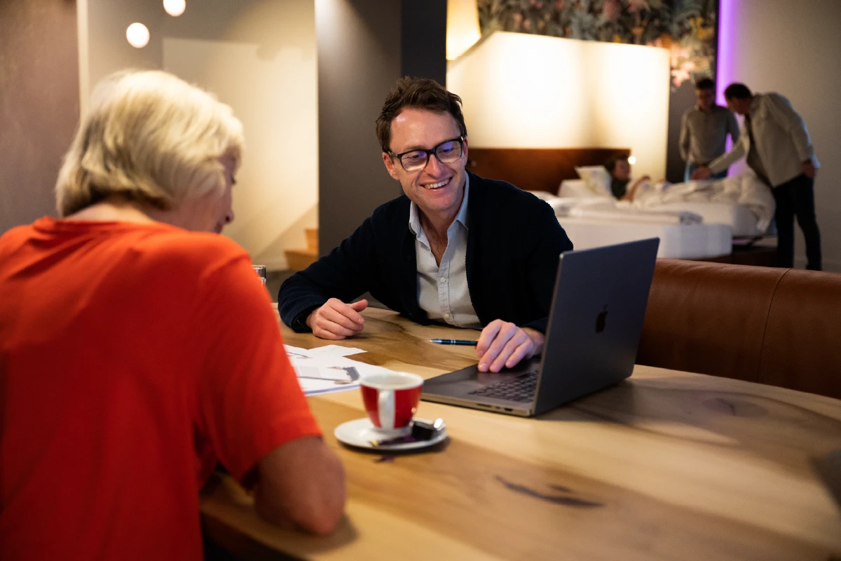 Luxe slaapkamer ontwerp