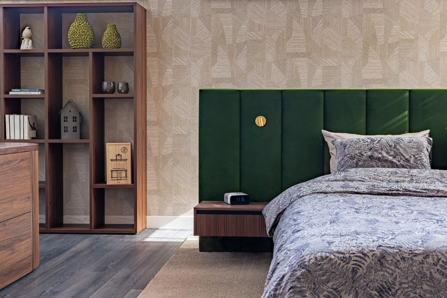 Rijke materiaalkeuze passend bij de soho stijl