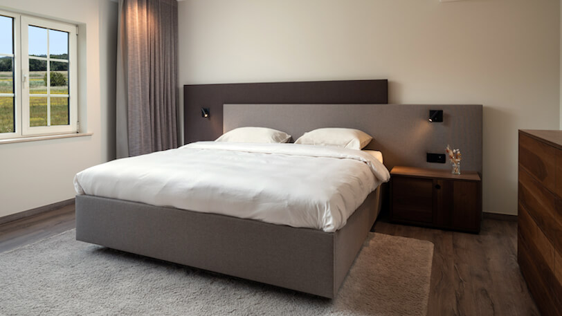 hotel chique design bed bed duo pezze