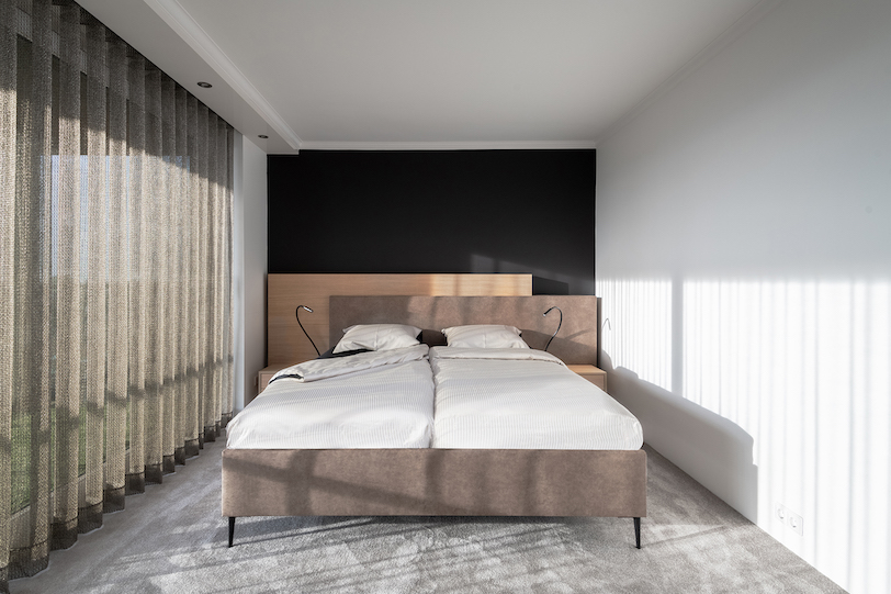modern design bed duo pezze