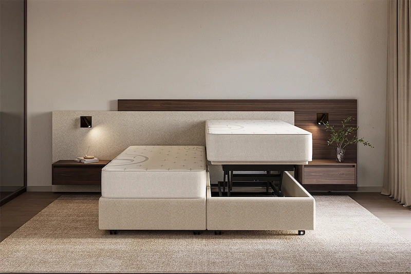 Hoog laag box Duo Pezze