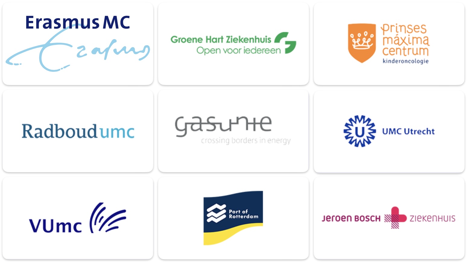 FPS gebruikt door professionals en zorginstellingen