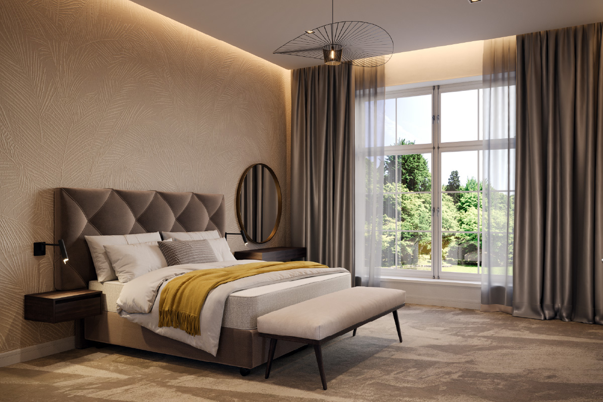 Boxspring Finotôre – totaalbeeld