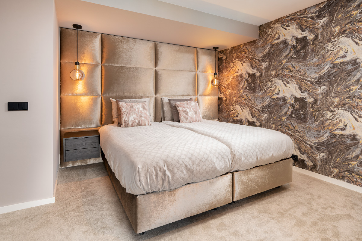 Slaapkamer – zicht op bed en omgeving