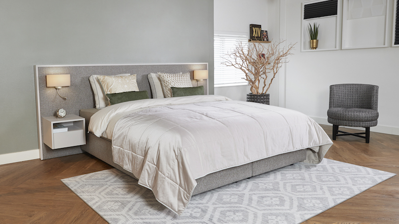 Hoog-laag bed met luxe uitstraling