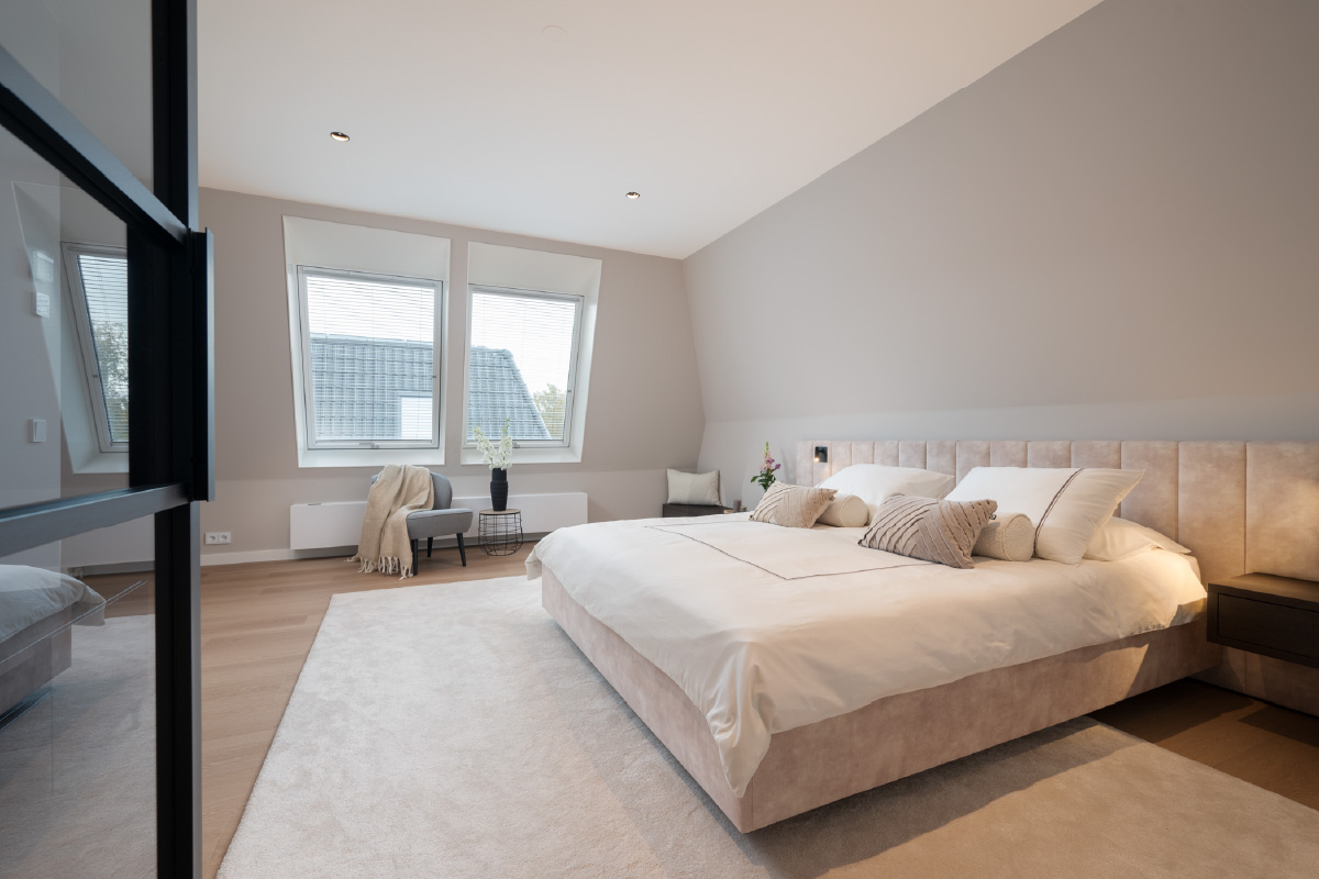 Zolderopstelling met rust en ruimtegevoel